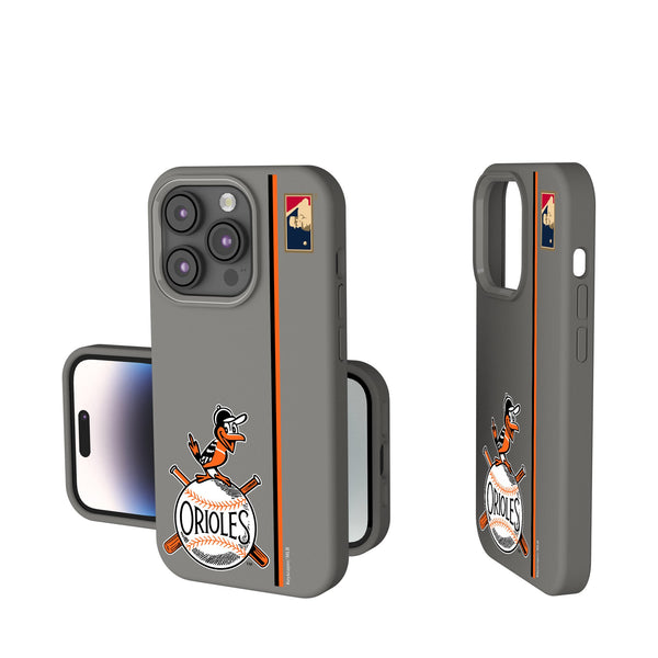 Baltimore Orioles 1954-1963 - Cooperstown Collection Sidebar iPhone Soft Touch Phone Case