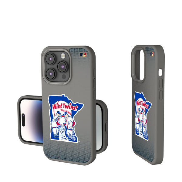 Minnesota Twins 1976-1986 - Cooperstown Collection Linen iPhone Soft Touch Phone Case