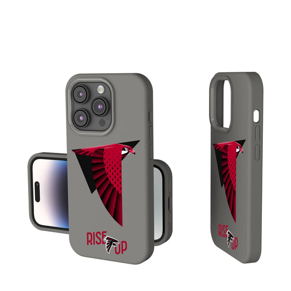 Atlanta Falcons 2024 Illustrated Limited Edition iPhone Soft Touch Phone Case