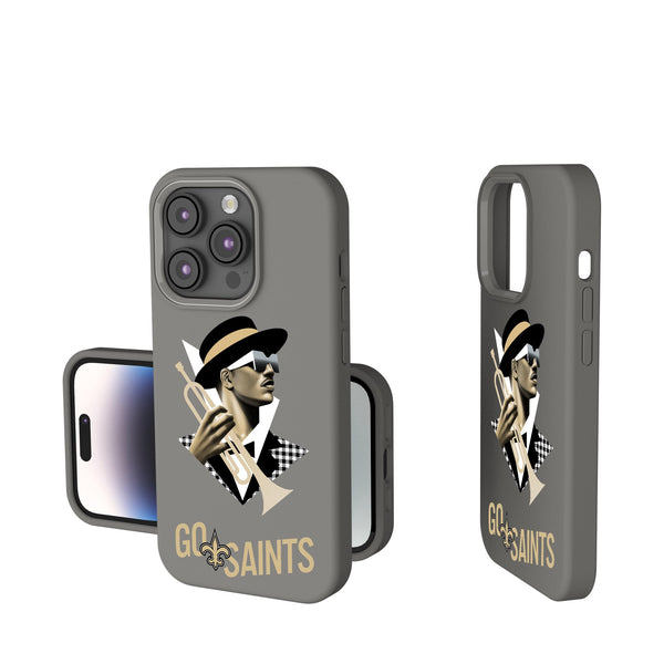 New Orleans Saints 2024 Illustrated Limited Edition iPhone Soft Touch Phone Case