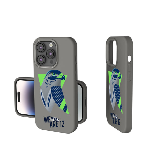 Seattle Seahawks 2024 Illustrated Limited Edition iPhone Soft Touch Phone Case