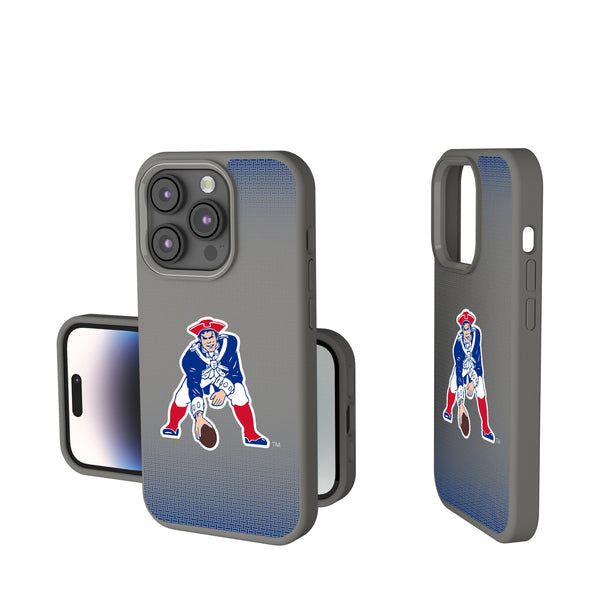 New England Patriots Historic Collection Linen iPhone Soft Touch Phone Case