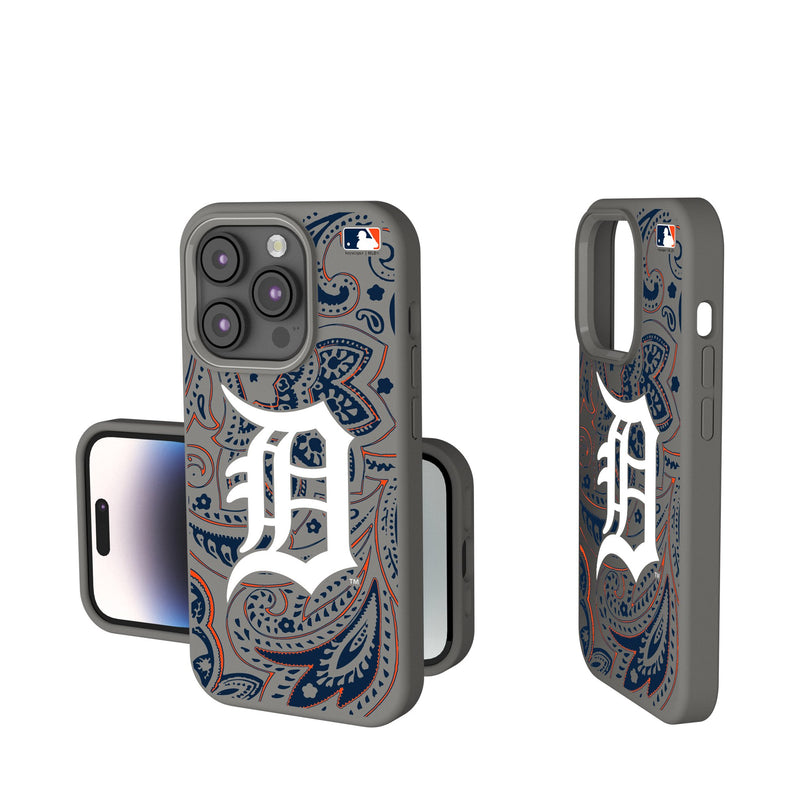 Detroit Tigers Paisley iPhone Soft Touch Phone Case