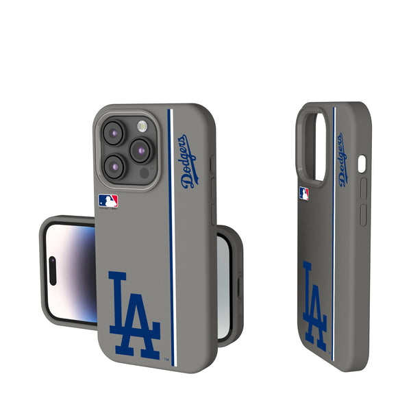 LA Dodgers Sidebar iPhone Soft Touch Phone Case for Apple iPhone