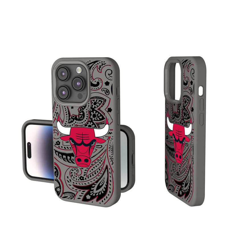 Chicago Bulls Paisley iPhone Soft Touch Phone Case