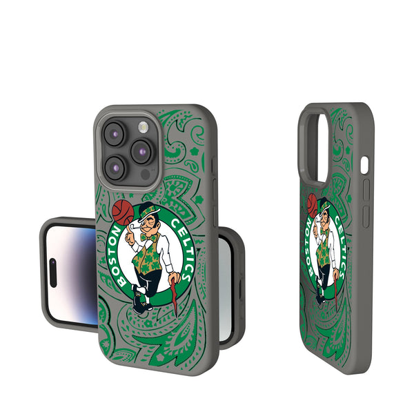 Boston Celtics Paisley iPhone Soft Touch Phone Case