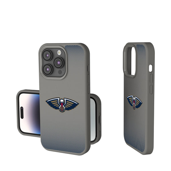 New Orleans Pelicans Linen iPhone Soft Touch Phone Case
