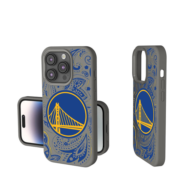 Golden State Warriors Paisley iPhone Soft Touch Phone Case