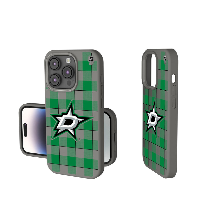 Dallas Stars Plaid iPhone Soft Touch Phone Case