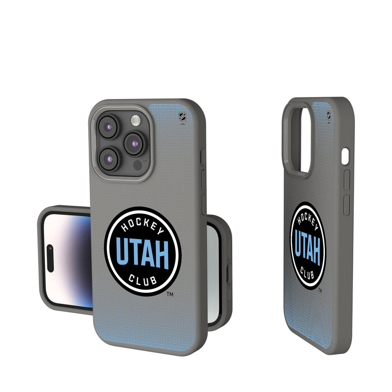 Utah Hockey Club Linen iPhone Soft Touch Phone Case