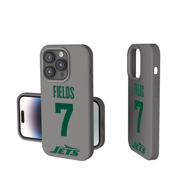 Justin Fields New York Jets 7 Game Tactic iPhone Soft Touch Phone Case for Apple iPhone