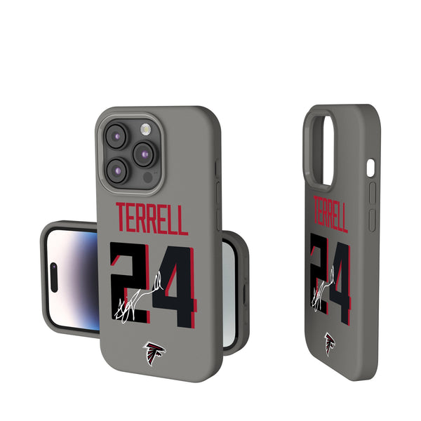 A.J. Terrell Atlanta Falcons 24 Ready iPhone Soft Touch Phone Case