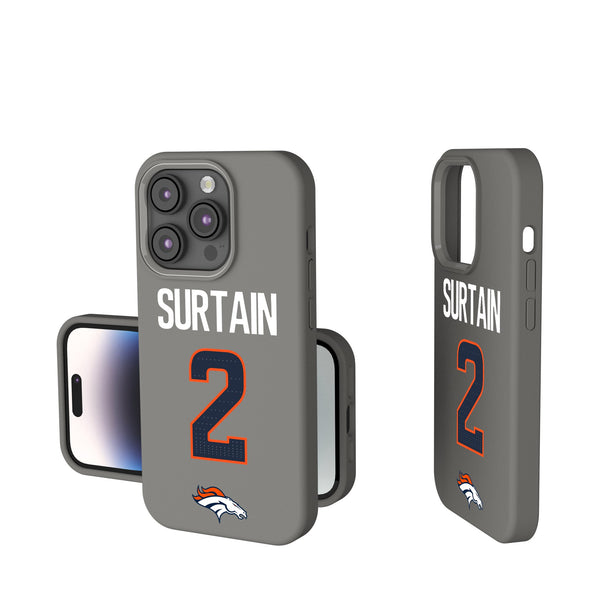 Pat Surtain II Denver Broncos 2 Ready iPhone Soft Touch Phone Case