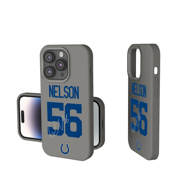 Quenton Nelson Indianapolis Colts 56 Ready iPhone Soft Touch Phone Case