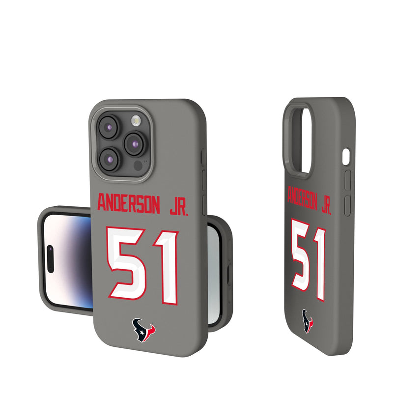 Will Anderson Jr. Houston Texans 51 Ready iPhone Soft Touch Phone Case