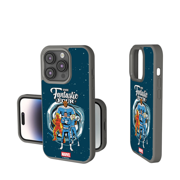 Marvel Fantastic Four Badge iPhone Soft Touch Phone Case for Apple iPhone