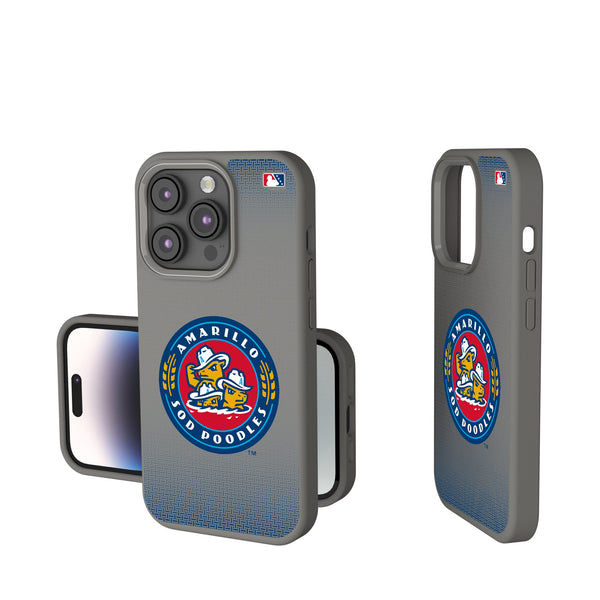 Amarillo Sod Poodles Linen iPhone Soft Touch Phone Case