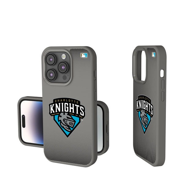 Charlotte Knights Linen iPhone Soft Touch Phone Case