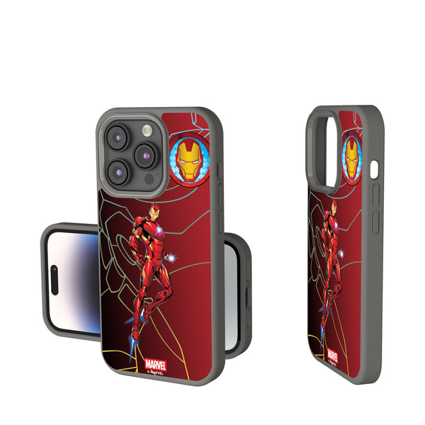 Marvel Avengers Iron Man MechLine iPhone Soft Touch Phone Case for Apple iPhone