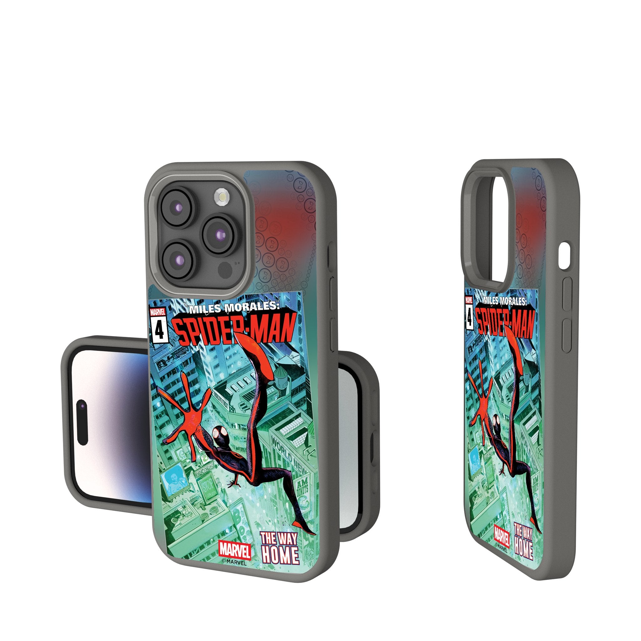 Marvel Miles Morales Classic Cover iPhone Soft Touch Phone Case for Apple iPhone