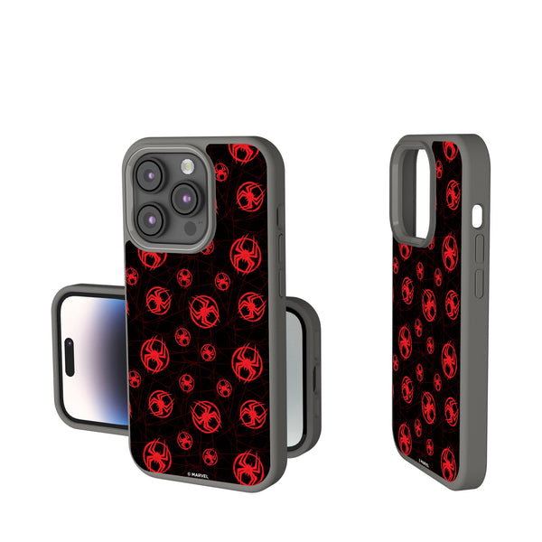Marvel Miles Morales Pattern iPhone Soft Touch Phone Case for Apple iPhone