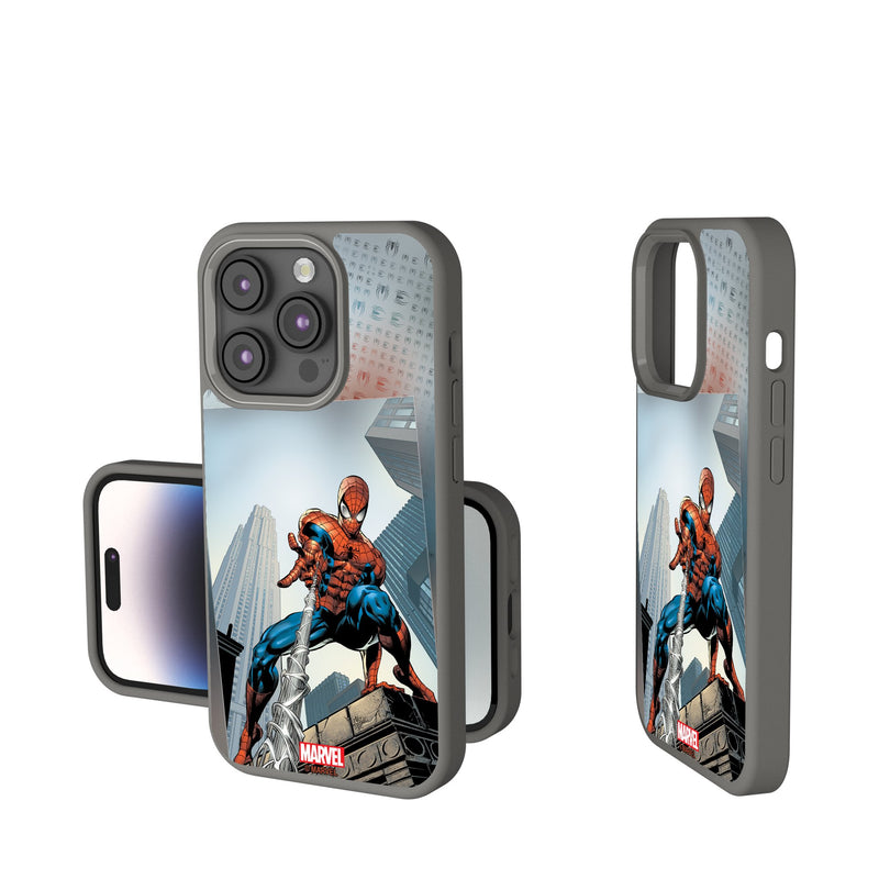 Marvel Spider-Man Cover Art iPhone Soft Touch Phone Case