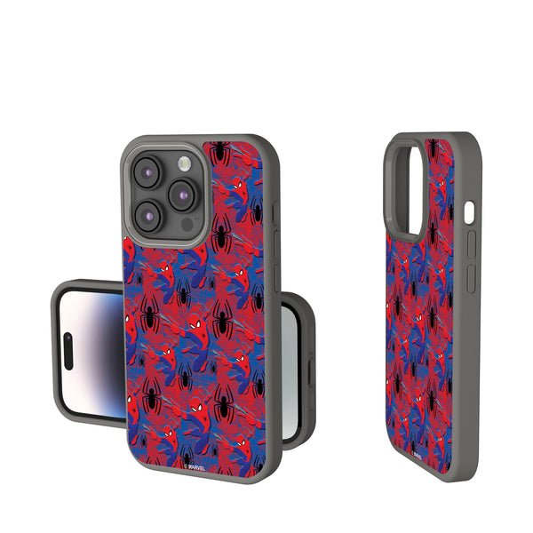 Marvel Spider-Man Pattern iPhone Soft Touch Phone Case for Apple iPhone