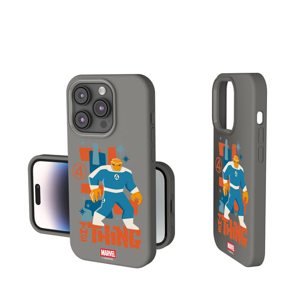 Marvel The Thing Badge iPhone Soft Touch Phone Case for Apple iPhone