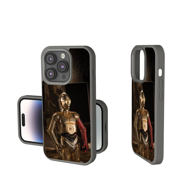 Star Wars C-3PO Portrait iPhone Soft Touch Phone Case for Apple iPhone