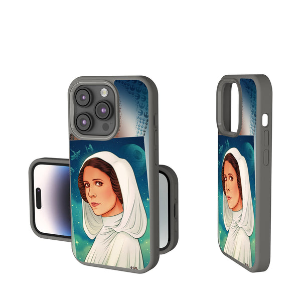 Star Wars Princess Leia Organa Portrait iPhone Soft Touch Phone Case