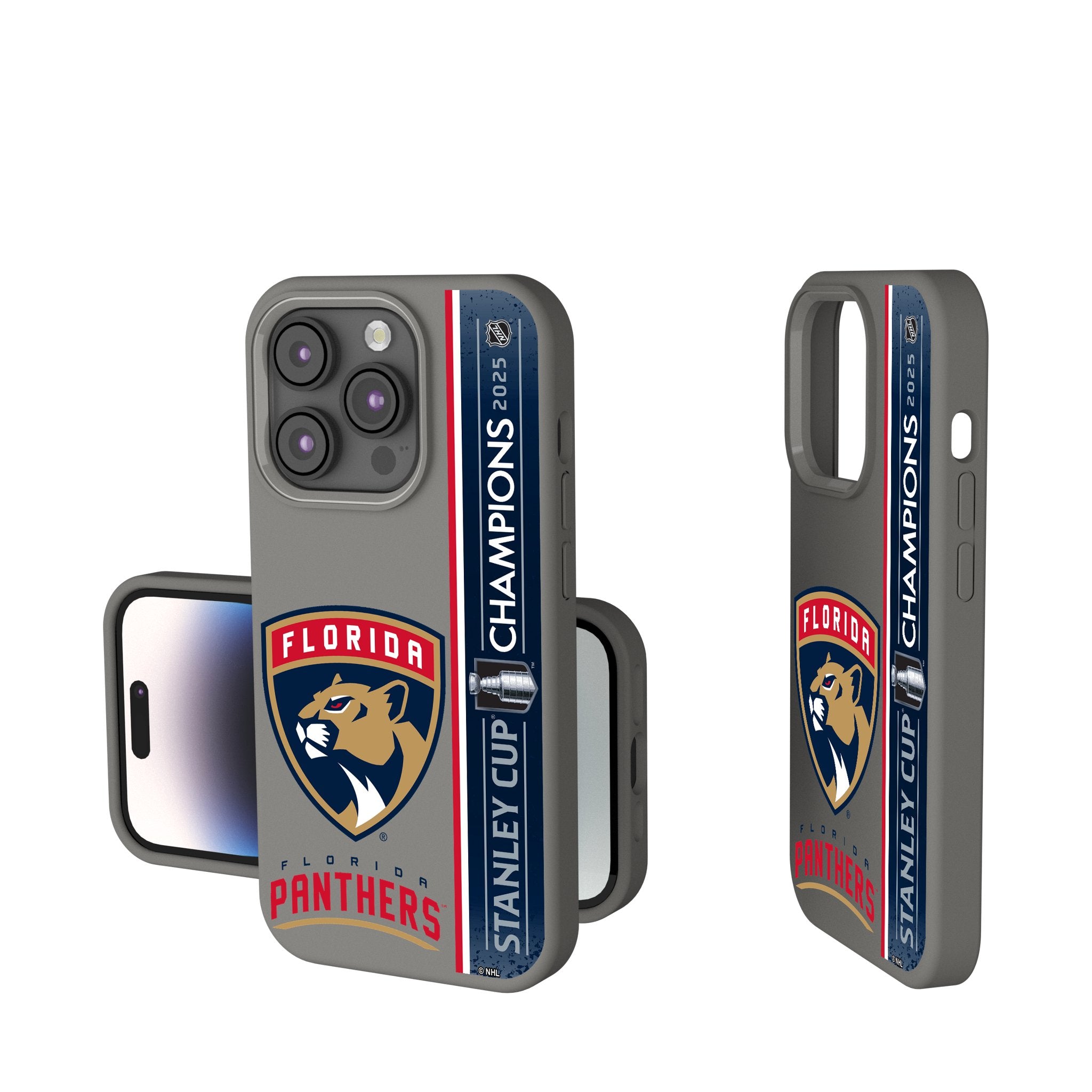Florida Panthers 2025 Stanley Cup iPhone Soft Touch Phone Case for Apple iPhone