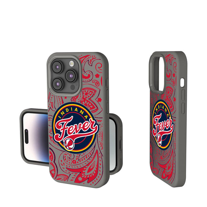 Indiana Fever Paisley iPhone Soft Touch Phone Case