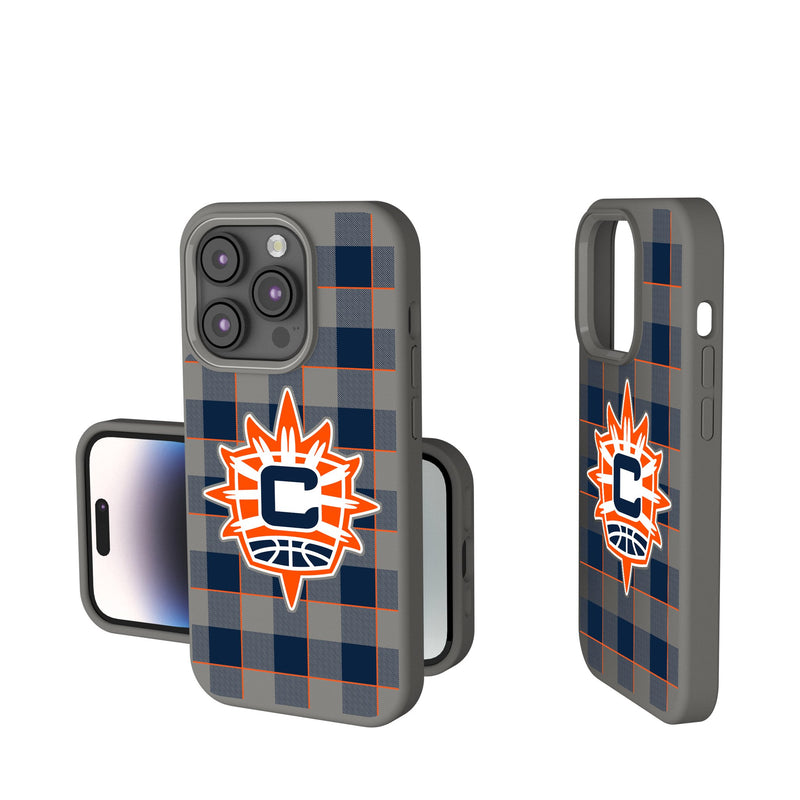 Connecticut Sun Plaid iPhone Soft Touch Phone Case