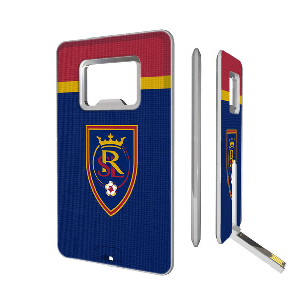 Real Salt Lake   Stripe Credit Card USB Drive with Bottle Opener 32GB