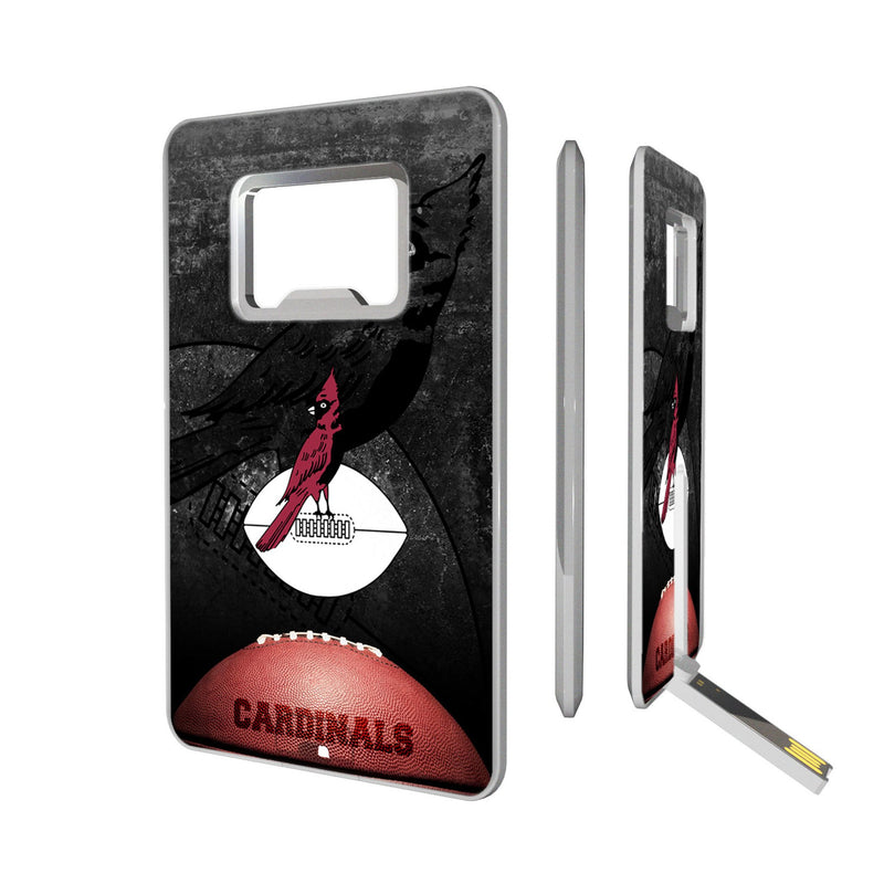 Chicago Cardinals 1947-1959 Historic Collection Legendary Credit Card USB Drive with Bottle Opener 32GB