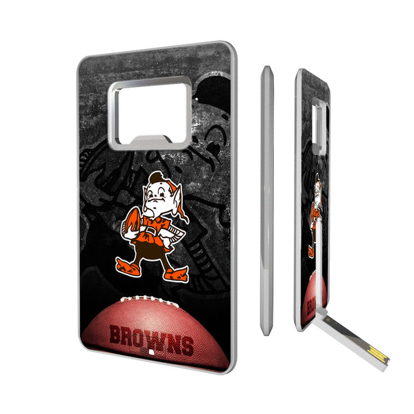 Cleveland Browns Historic Collection Legendary Credit Card USB Drive with Bottle Opener 32GB