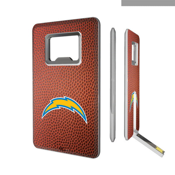 Los Angeles Chargers Football Credit Card USB Drive with Bottle Opener 32GB