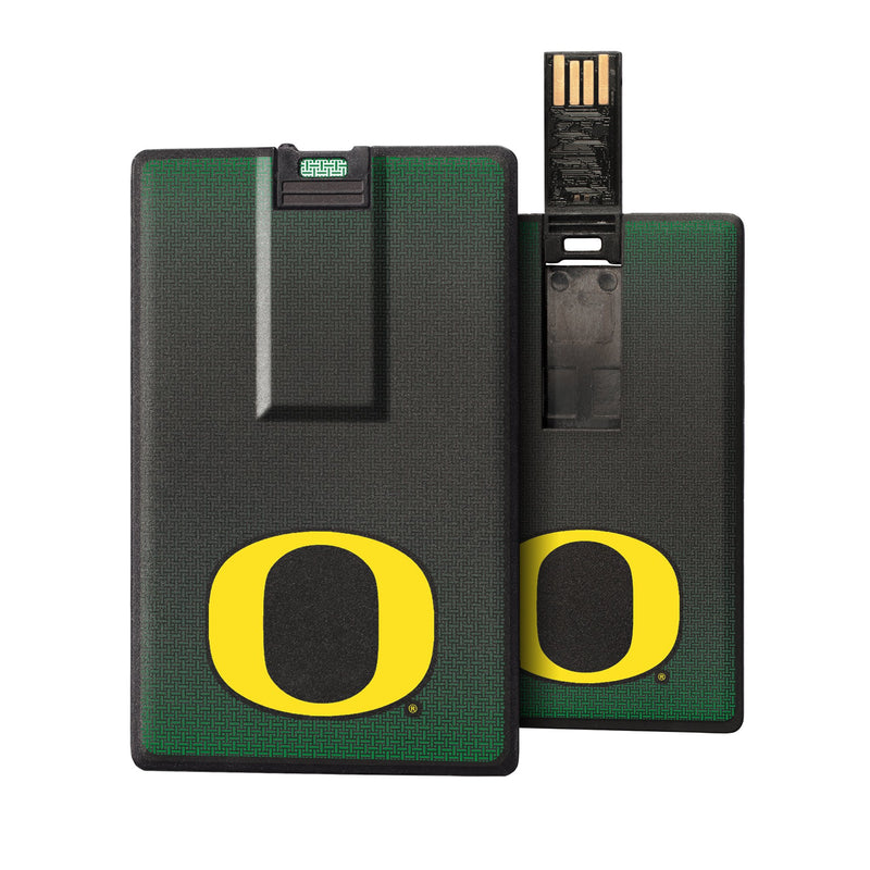 Oregon Ducks Linen Credit Card USB Drive 32GB