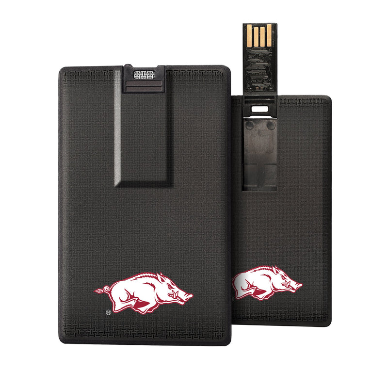 Arkansas Razorbacks Linen Credit Card USB Drive 32GB