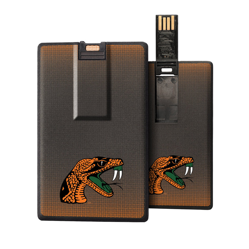 Florida A&M Rattlers Linen Credit Card USB Drive 32GB