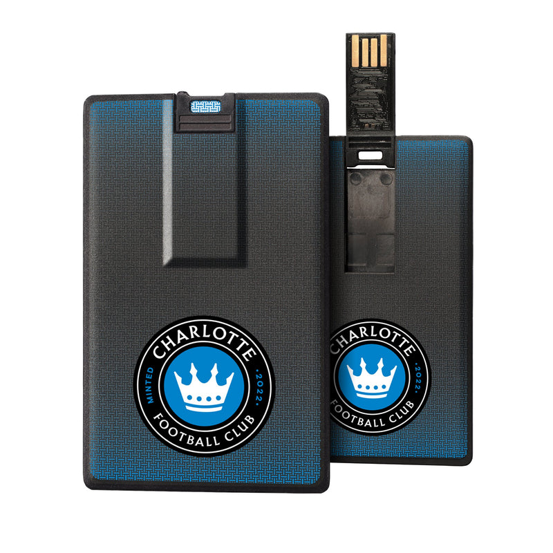 Charlotte FC  Linen Credit Card USB Drive 32GB