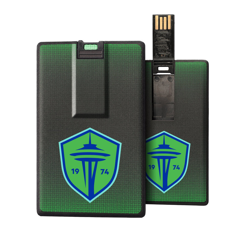 Seattle Sounders FC   Linen Credit Card USB Drive 32GB