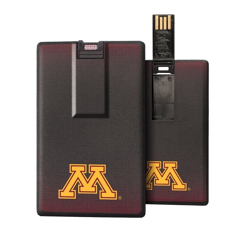 Minnesota Golden Gophers Linen Credit Card USB Drive 32GB