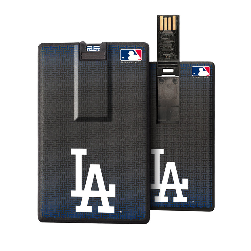 LA Dodgers Linen Credit Card USB Drive 32GB