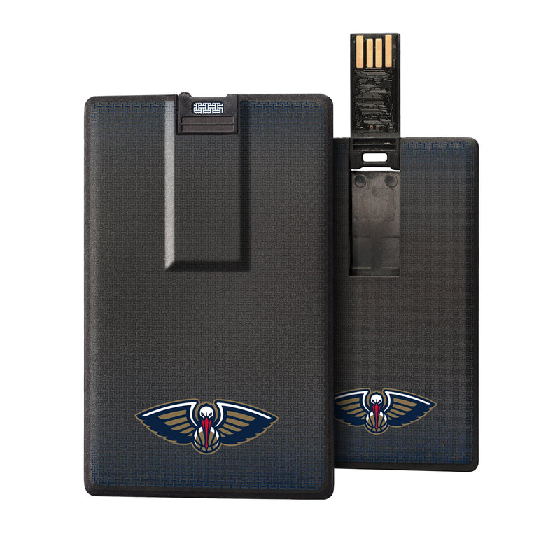 New Orleans Pelicans Linen Credit Card USB Drive 32GB