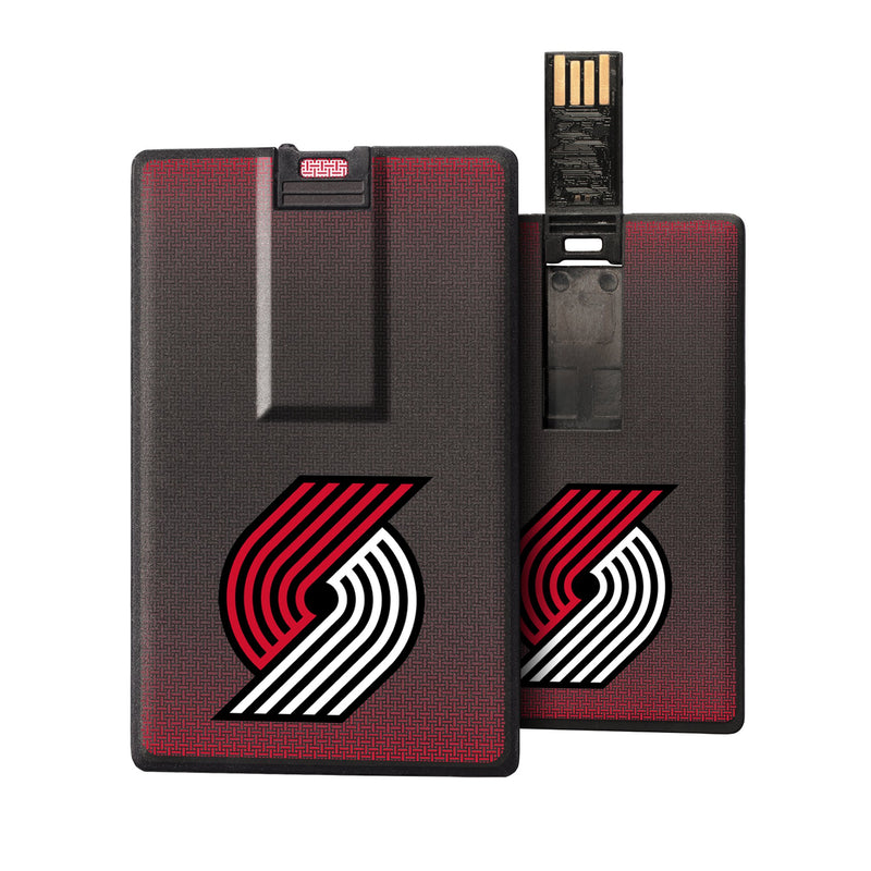 Portland Trail Blazers Linen Credit Card USB Drive 32GB