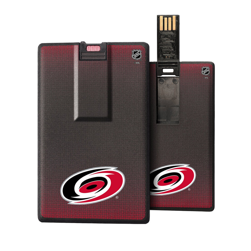 Carolina Hurricanes Linen Credit Card USB Drive 32GB