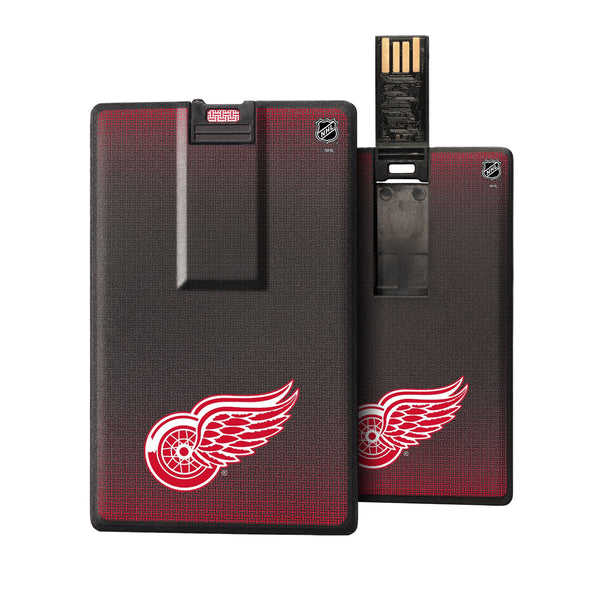 Detroit Red Wings Linen Credit Card USB Drive 32GB