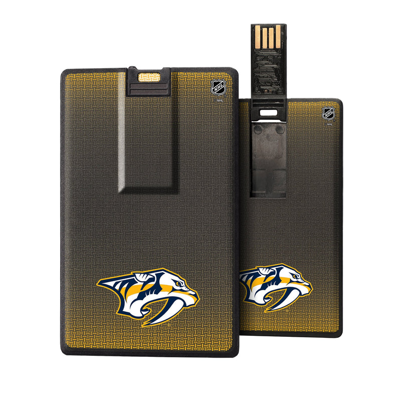 Nashville Predators Linen Credit Card USB Drive 32GB