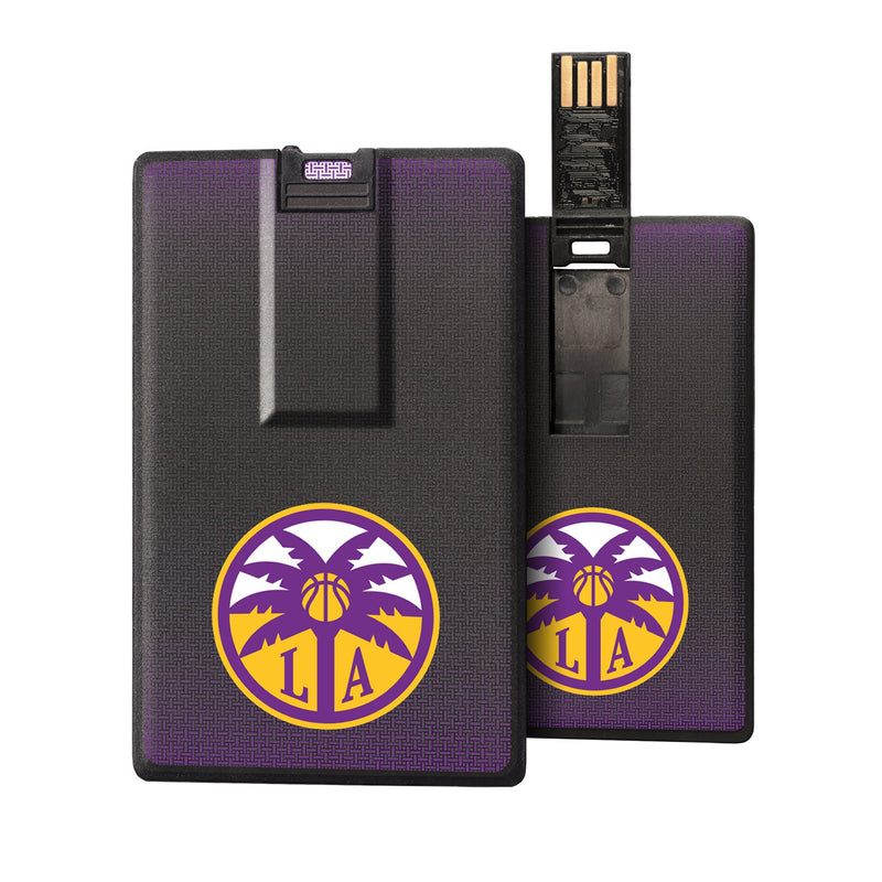 Los Angeles Sparks Linen Credit Card USB Drive 32GB